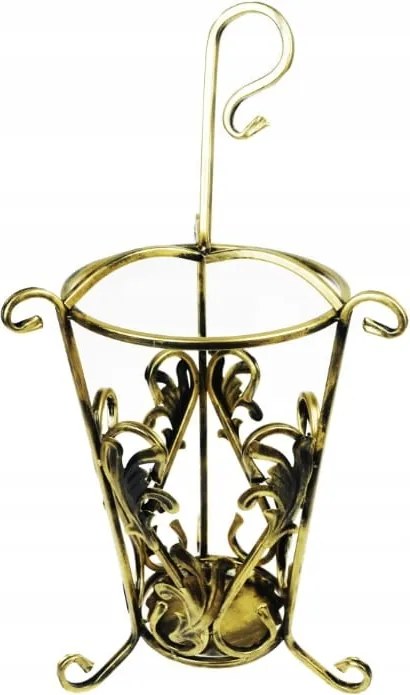 Áttört esernyőtartó állvány Fém esernyő csepegtetővel arany No.1062