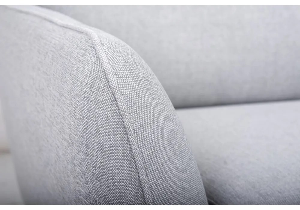 Paris világosszürke sarokkanapé, jobb oldali - Scandic