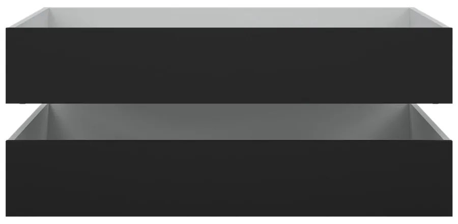 Fekete ágy alatti fiók szett 2 db-os Naia – Tvilum