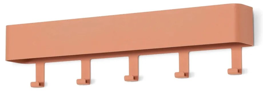 Lazacszínű fém fali fogas polccal 52 cm Dax Play – Spinder Design