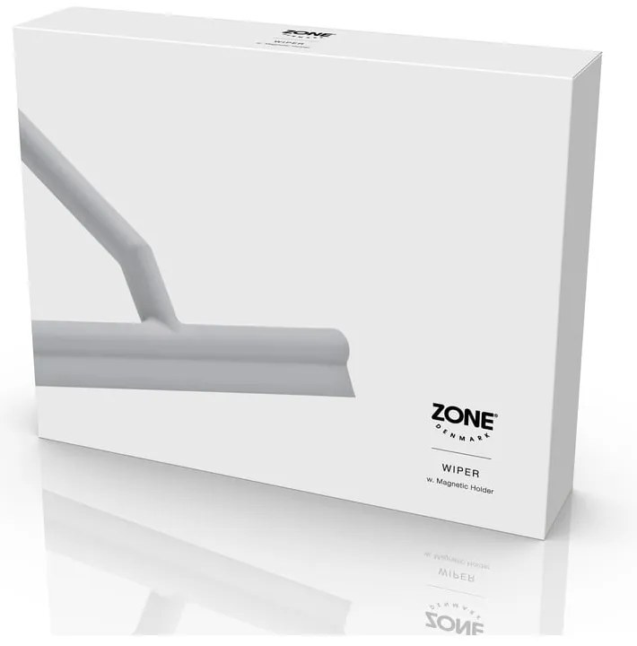 Soft Grey szürke szilikonos fürdőszobai vízlehúzó - Zone