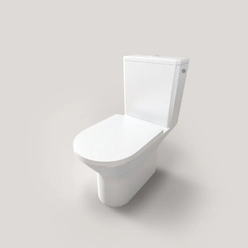 AREZZO design VERMONT peremnélküli kombi wc alsó/hátsó kifolyású
