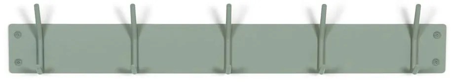 Szürkészöld fém fali fogas 70 cm Fusion – Spinder Design