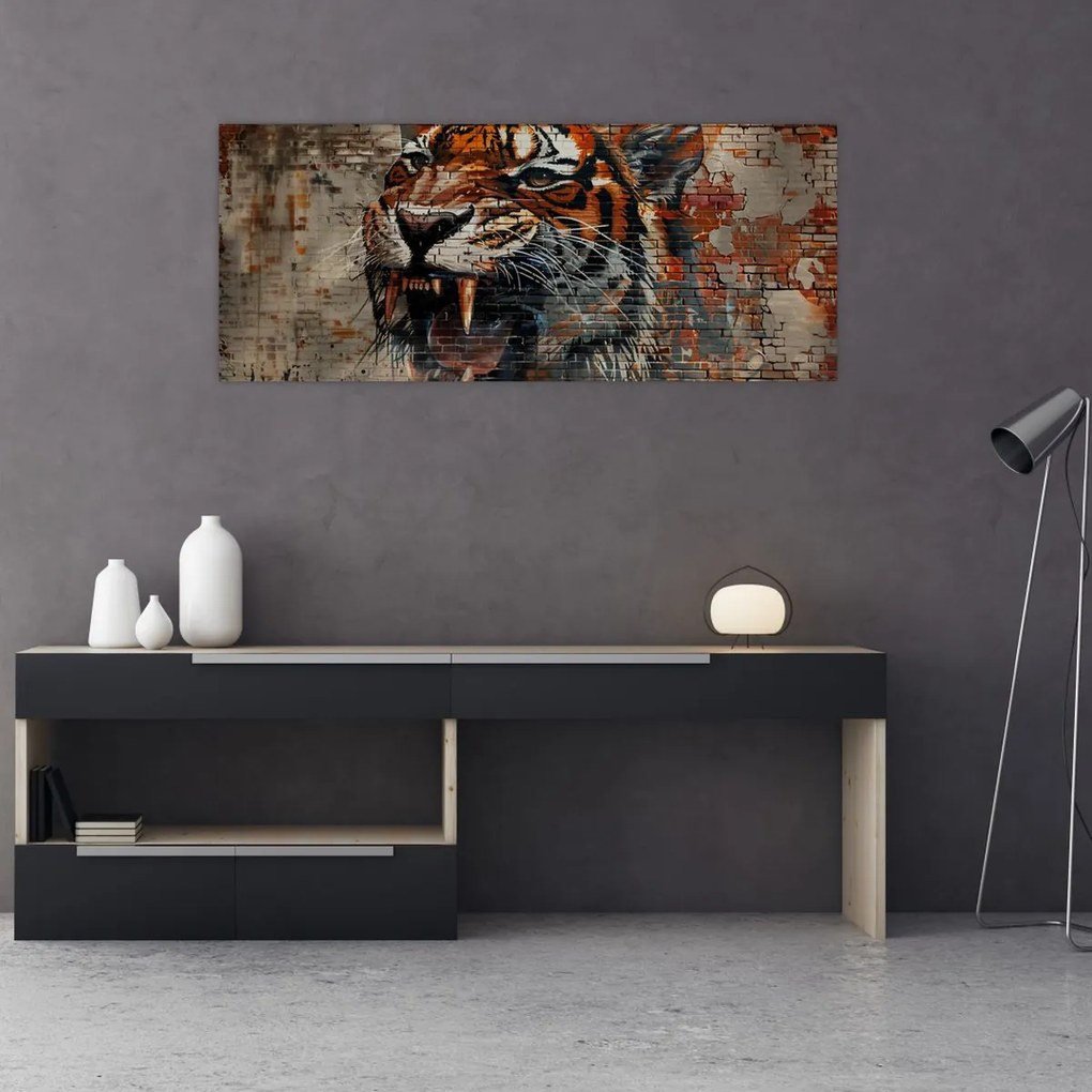 Kép - Téglatigris (120x50 cm)