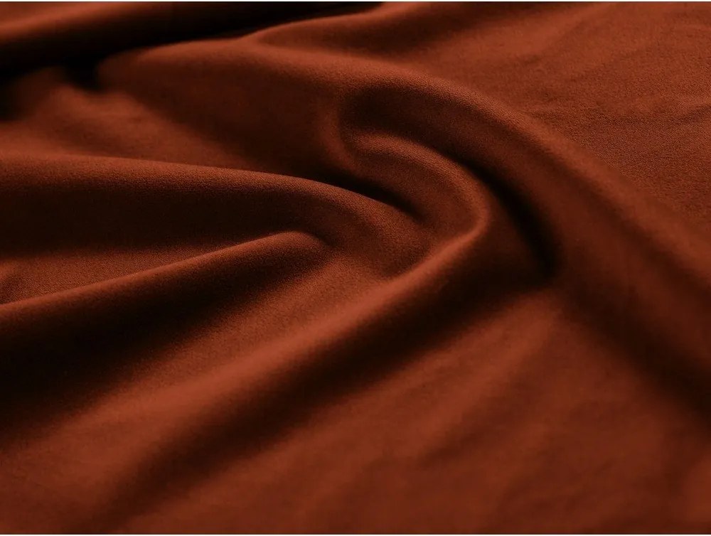 Téglavörös bársony fotel Georgia – Micadoni