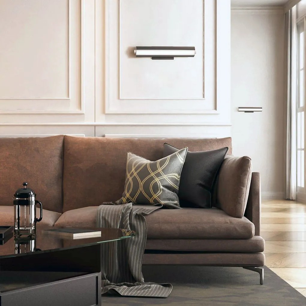 FISCHER & HONSEL30286 BEAT Képmegvilágító lámpa Bézs, Fekete, Szürke LED IP20