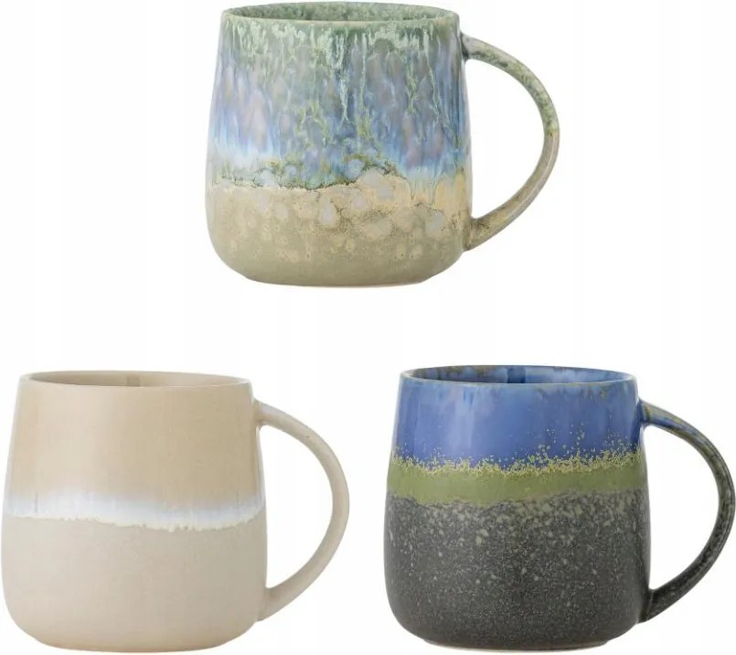 Bloomingville Cloe Bögre 460 ml 3 db-os bögre szett Színes