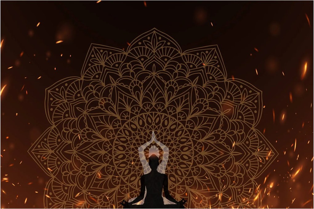 Kép - Meditáció (90x60 cm)