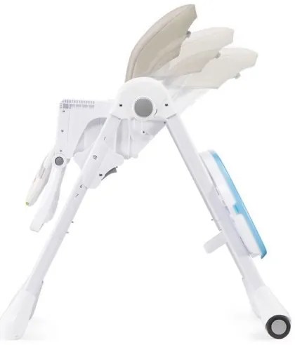 KINDERKRAFT - Gyerek étkezőszék YUMMY bézs/fehér