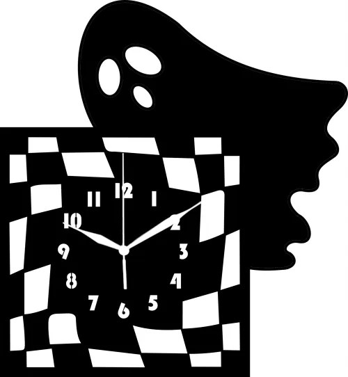 Falióra Dekoratív Halloween Boo Szellem Lélek 45 cm