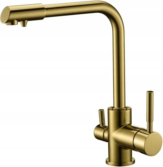 Konyhai Csaptelep Vízszűrővel, Arany