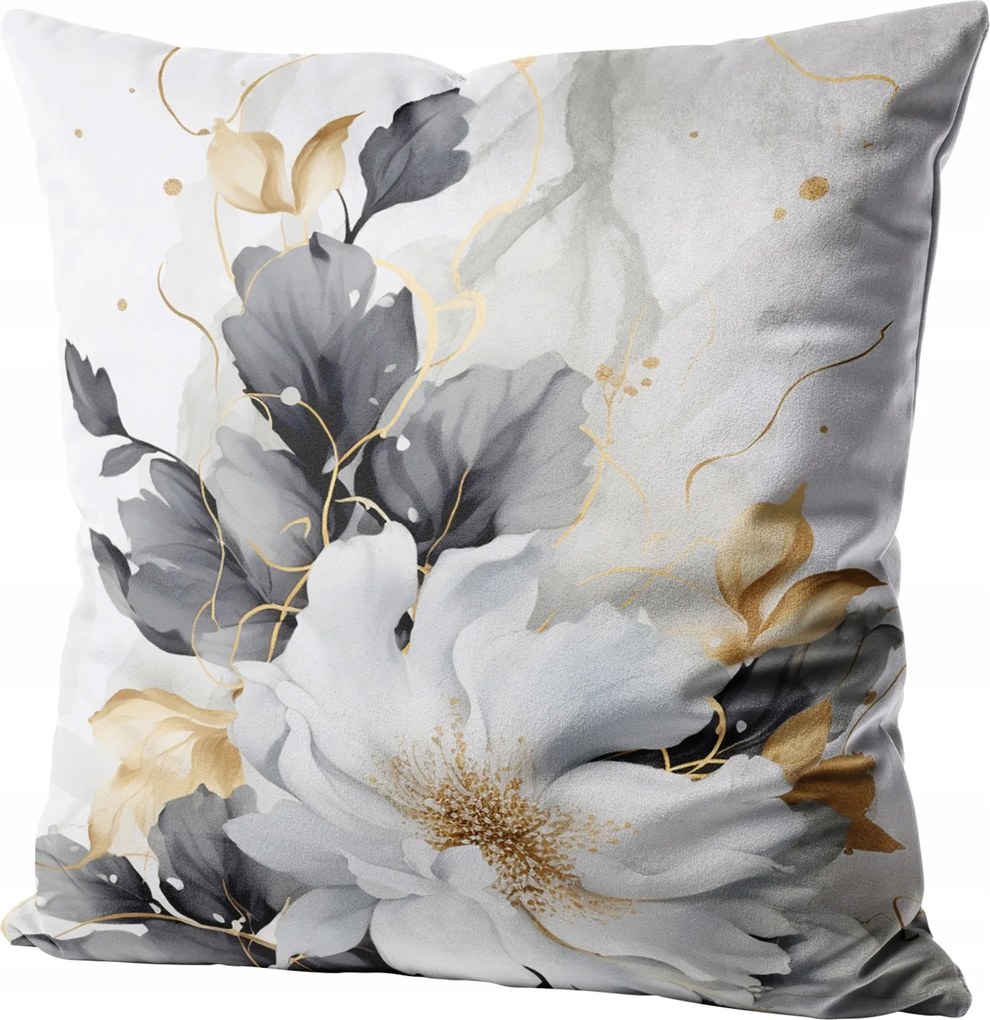 Velúr Díszpárnahuzat 45x45 Velúr Négyzet Motívum 225