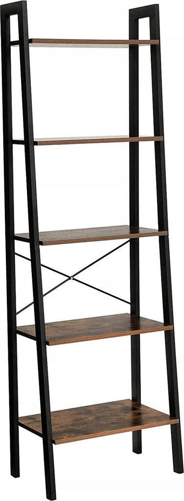 Vasagle Nila polc, barna-fekete