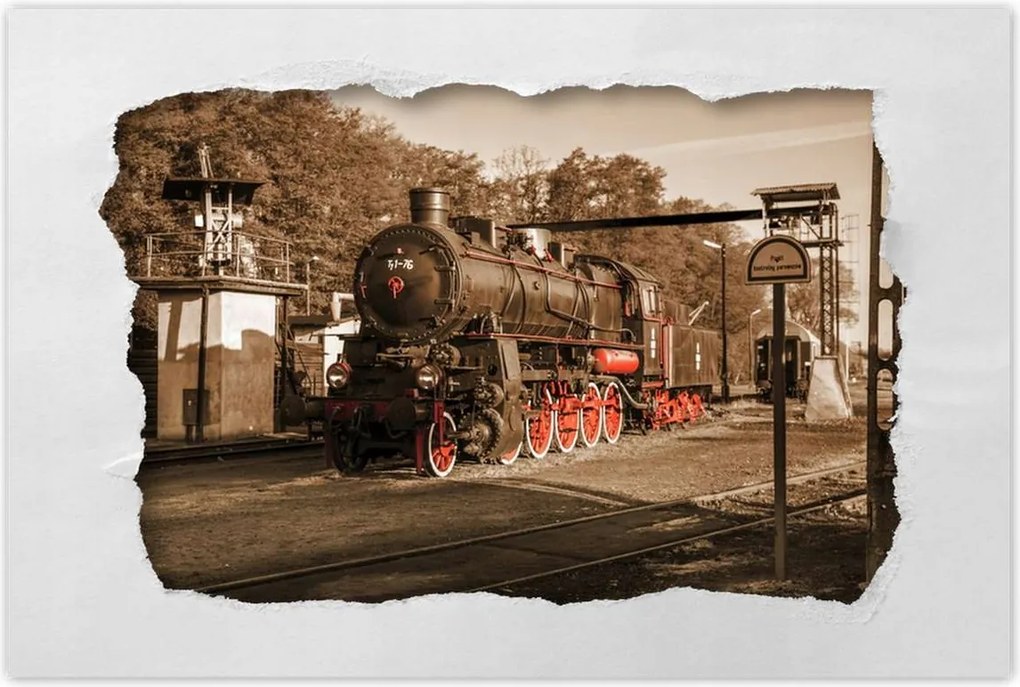 Poszterek 60x40 Gőzmozdony Ty1-76