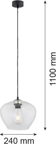 Argon KALIMERA 4043 Függőlámpa 1x15W/E27 IP20