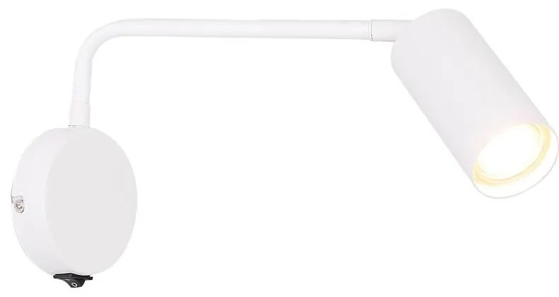 Fehér fém fali lámpa Tina – Candellux Lighting