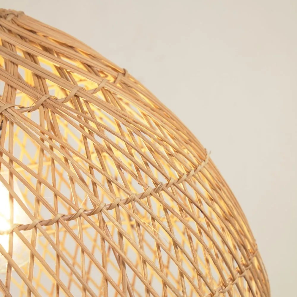 Natúr színű rattan lámpabúra ø 44 cm Domitila – Kave Home