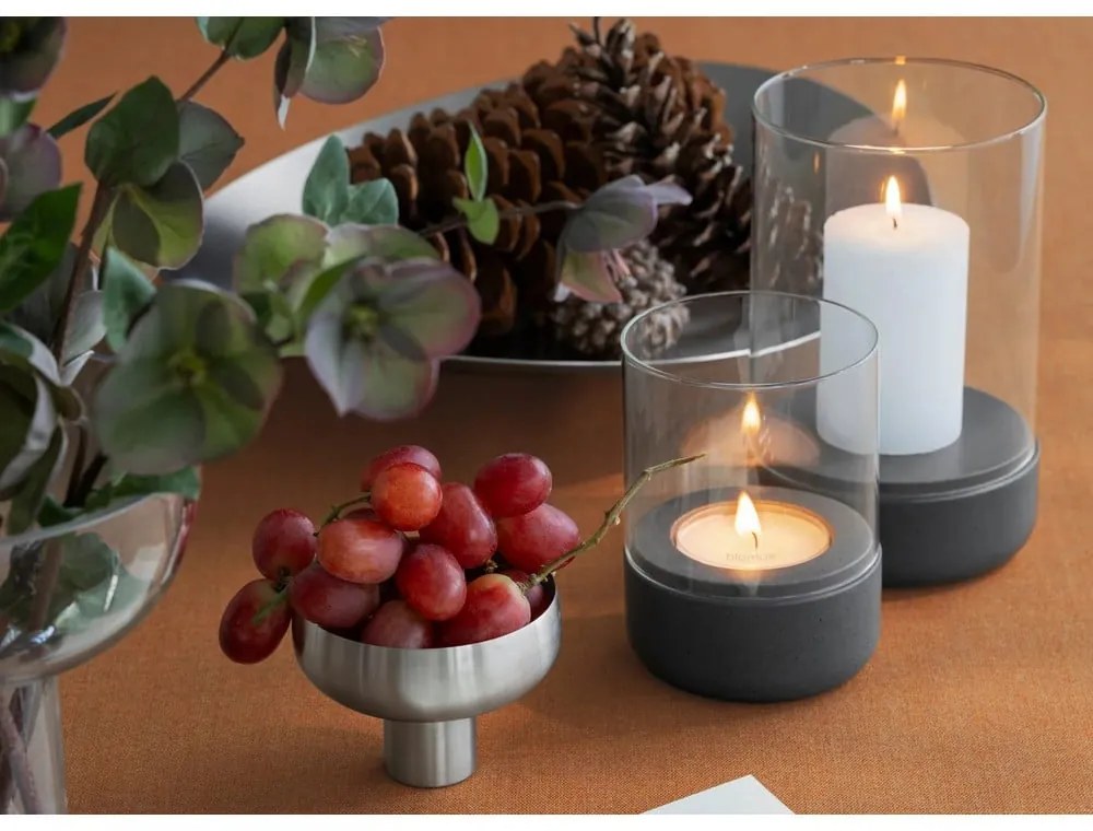 Üveg gyertyatartó teamécseshez Calma – Blomus