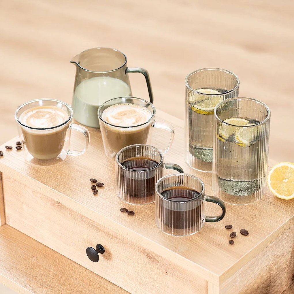 4Home Hot&Cool Haze üveg tejeskanna 550 ml, 1 db