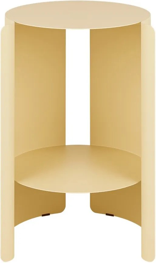 Acél kerek tárolóasztal ø 32 cm Wa – noo.ma