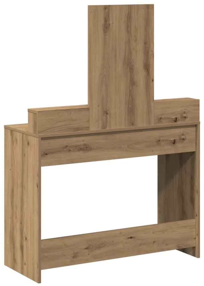 Fésülködőasztal kézműves tölgy 100 x 41 x 140 cm Faanyag