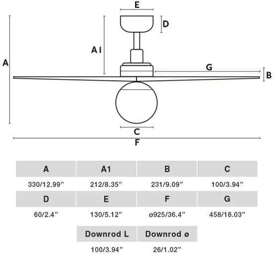 FARO 34278-11L - Mennyezeti ventilátor KLIM S 1xE27/15W/230V dió/fekete + távirányító