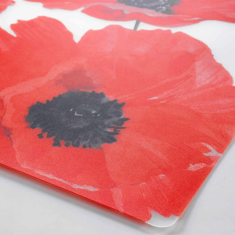 Tányéralátét 28.5x44 cm Red flower – douceur d'intérieur