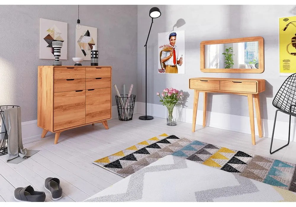 Bükkfa fésülködőasztal 90x40 cm Greg - The Beds