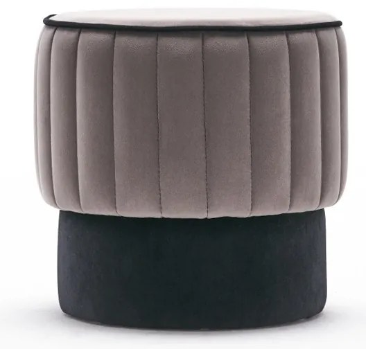 Rose Puf Grey zsámoly