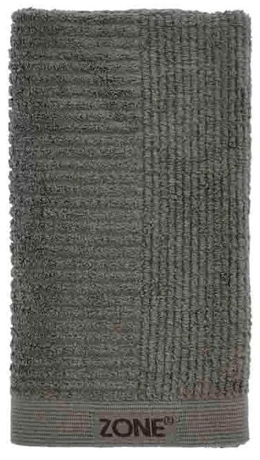 Zöld pamut törölköző 50x100 cm – Zone
