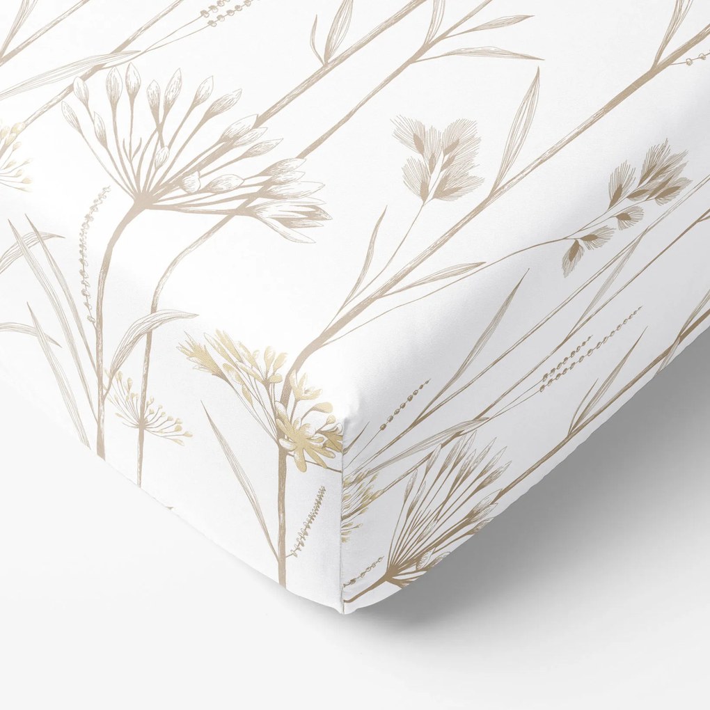 Goldea pamut gumis lepedő - kerti dísznövények 80 x 160 cm