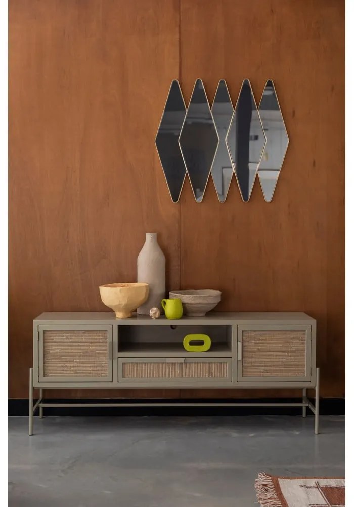 Bézs jegenyefenyő TV-állvány 148x60x38 cm Yasu – Dutchbone