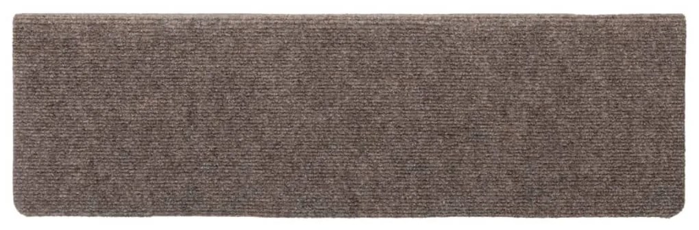 15db tűvel lyuggatott puncsszínű szövet lépcsőszőnyeg 65x21x4cm