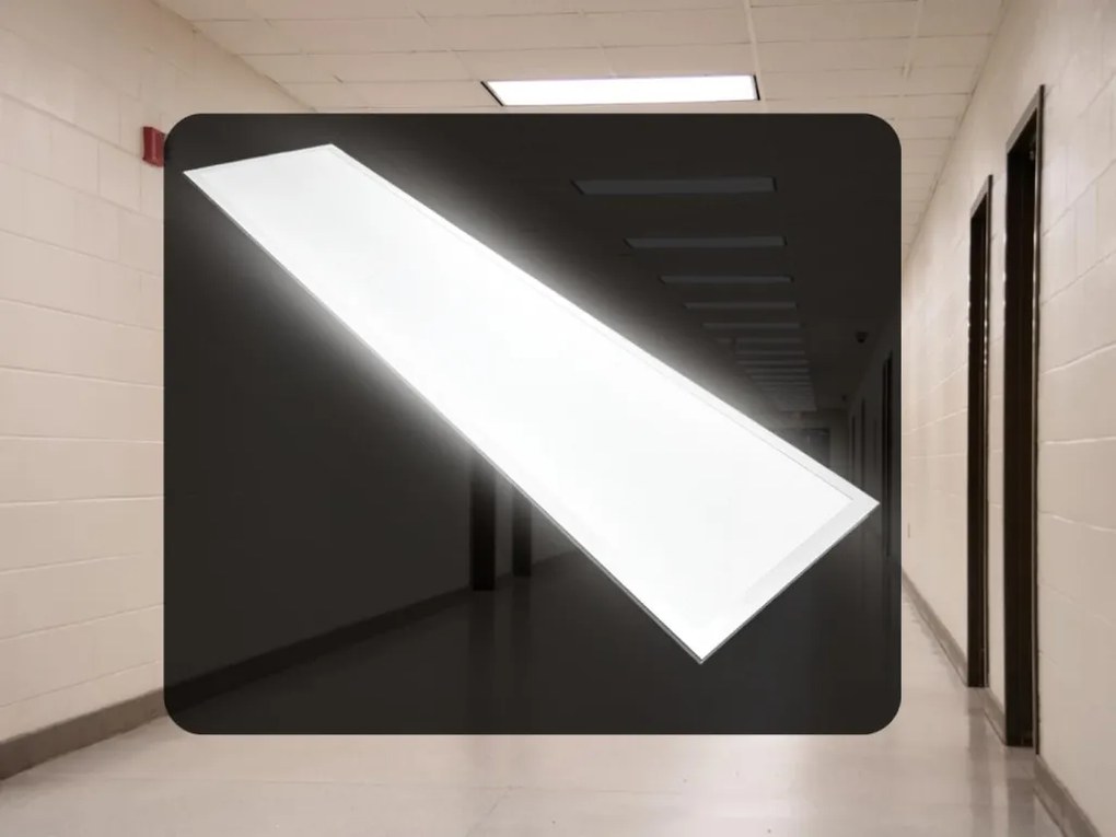 LED panel backlite 40W / 295x1195 / SMD / 4000K / WH - PL7224