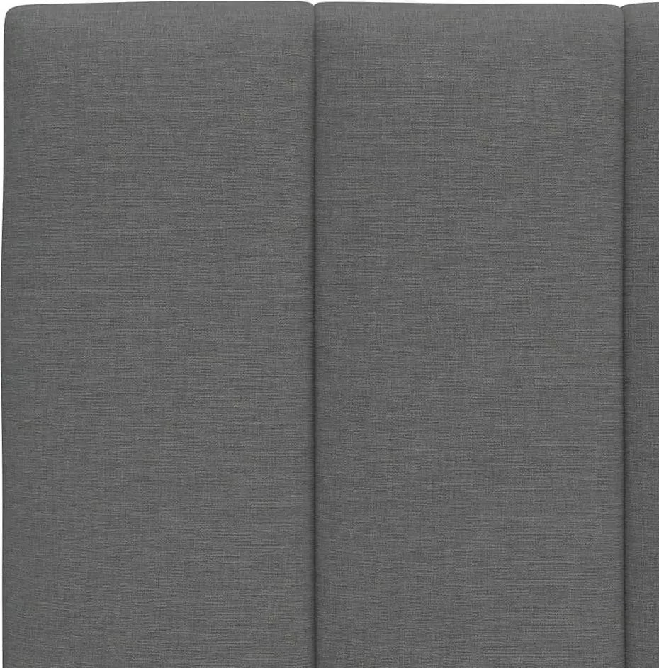 sötétszürke szövet fejtámla párna Hanko 200 cm