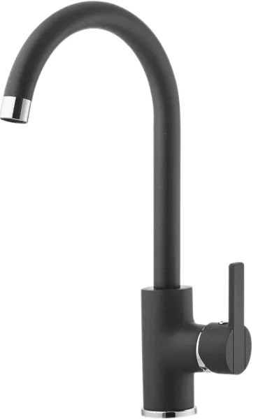 ALVEUS SETA737 - CORTINA konyhai mosogató + TONIA gránit/fekete mosogató csaptelep