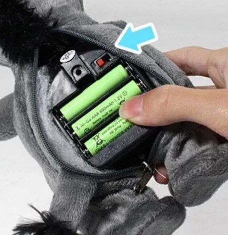 Interaktív szamár - beszélő és járó