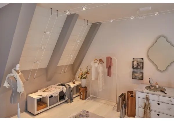 Paulmann 94432 - 5x GU5,3/10W MAC spotlámpa 230V fehér készlet