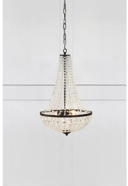 Markslöjd 107027 - Kristály csillár láncon GRÄNSÖ 2xE14/40W/230V