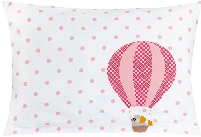 Bellatex VIOLA Léggömb párna, rózsaszín, 40 x 60 cm