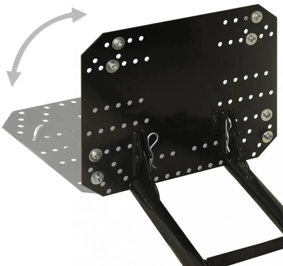 fekete hóeke quadhoz 115 x 38 cm