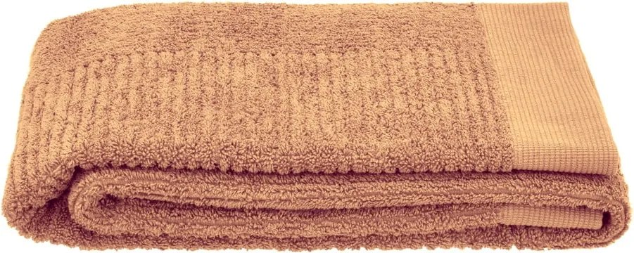 Sárga frottír pamut fürdőlepedő 70x140 cm Classic – Zone