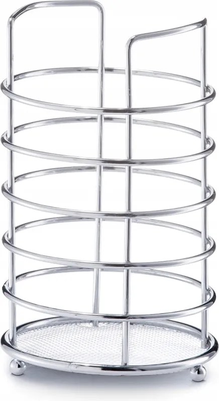 Fém evőeszköztartó állvány, 12.5x20cm