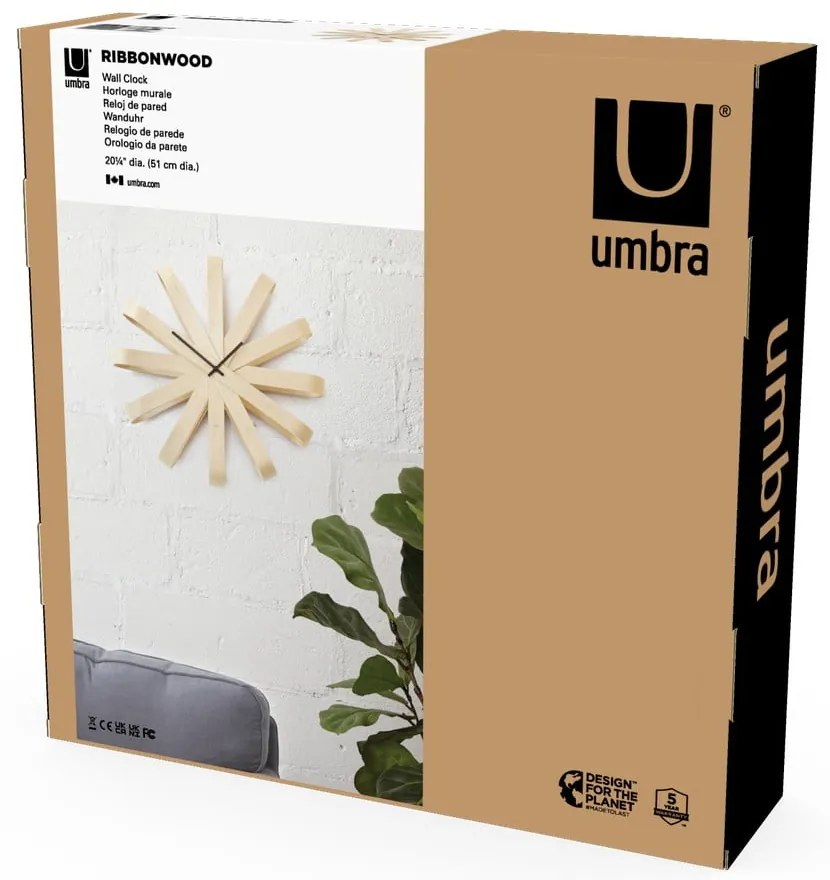 Falióra ø 51 cm Ribbonwood – Umbra