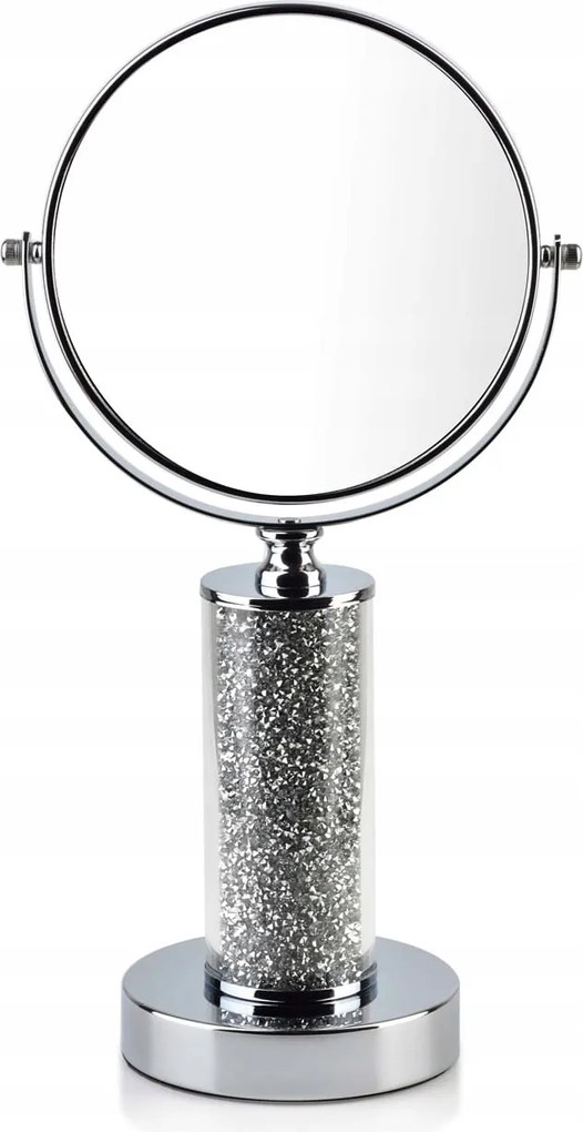 Sminktükör ezüst Chantal tükör 37 cm