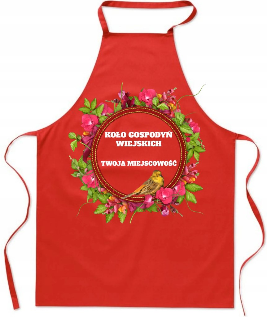 Konyhai kötény Vidéki Háziasszonyok Köré Kgw Az Ön Neve Különböző Színekben