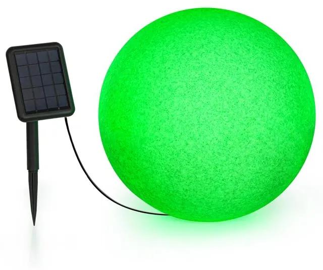 Shinestone Solar 40, gömblámpa, napelem, Ø 40 cm, RGB-LED, IP68, akkumulátor