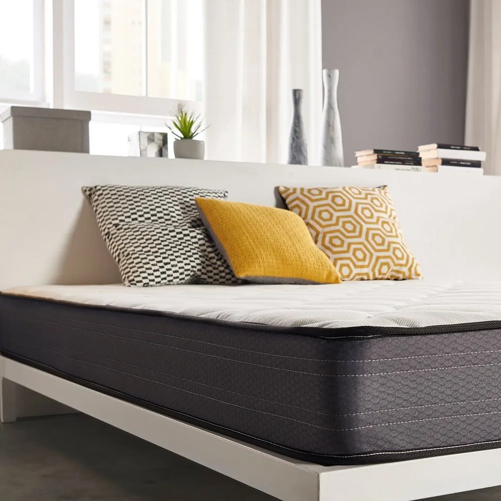 Kemény-közepes keménységű kétoldalas-hőszabályozó hab matrac 90x200 cm Nordic Flex – Moonia