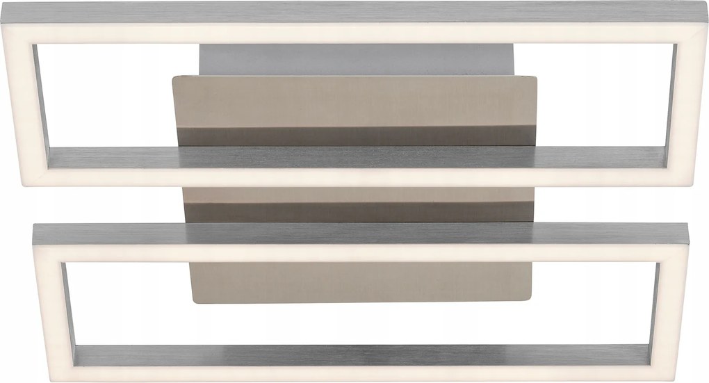 Briloner Led mennyezeti lámpa 28 cm, 14,5 W, szabályozható fényerejű, matt nikkel