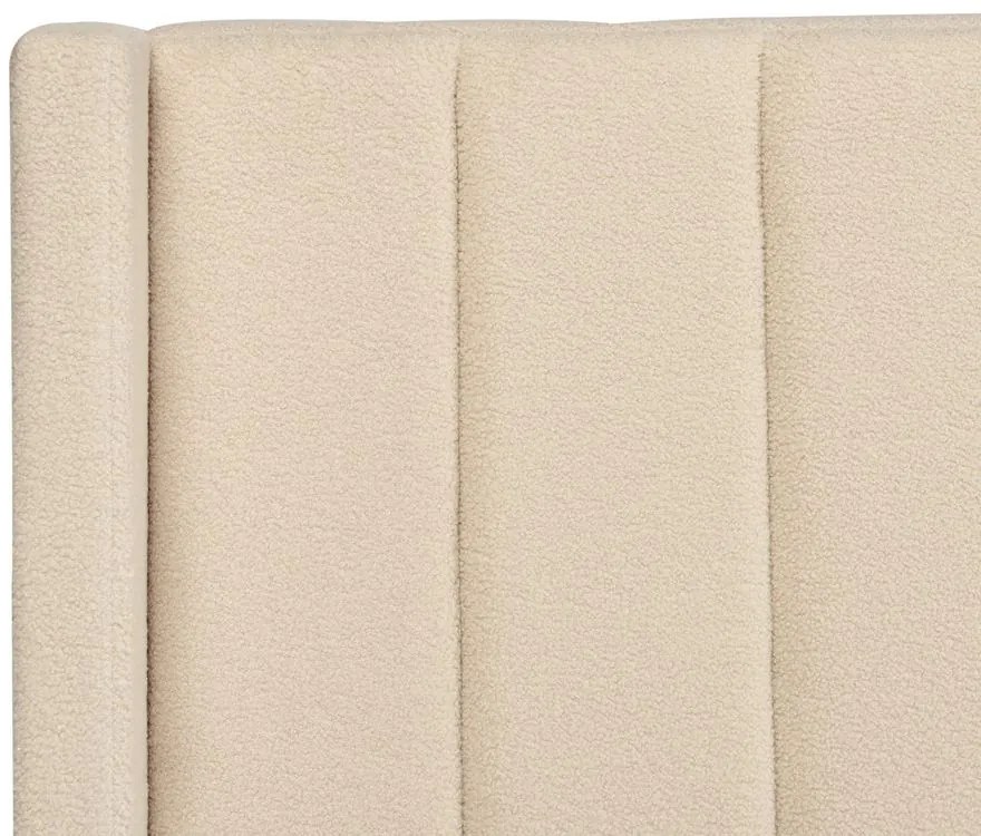 Franciaágy 160 cm Vue (bézs boucle) (ágyráccsal). 1076453